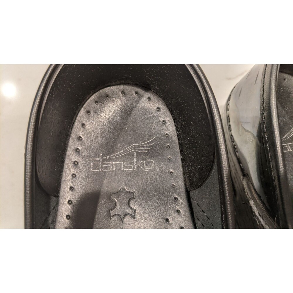 Women's DANSKO Petrol Professional Stapled Slip-On Clogs Size 39/9 - Picture 9 of 11